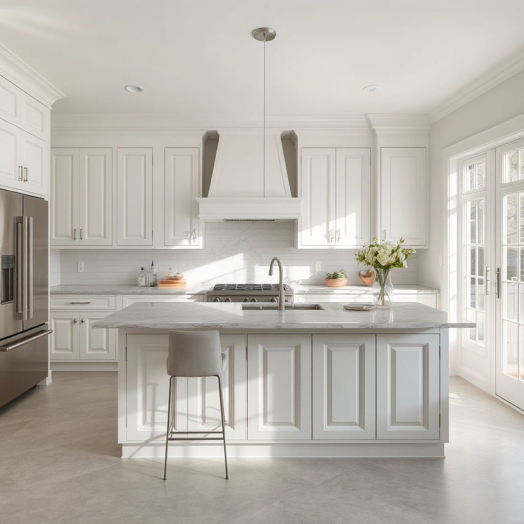 Transitional kitchen remodel with custom cabinetry Central Florida