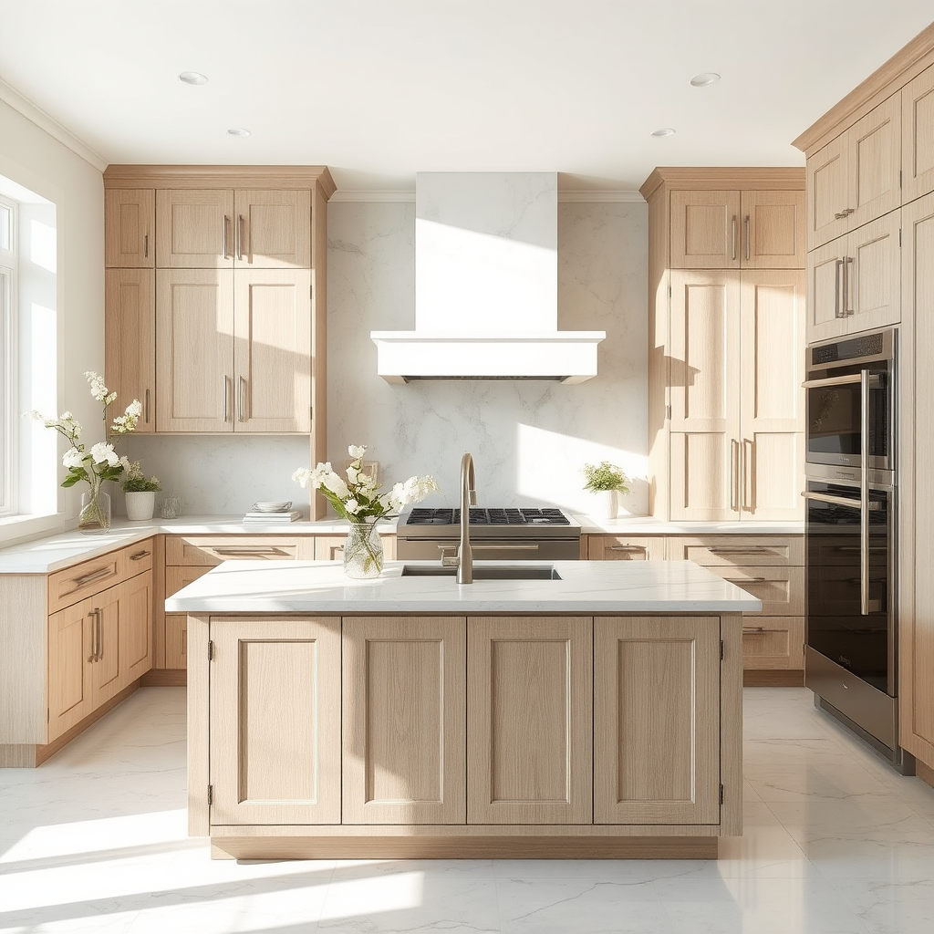 Transitional kitchen remodel with custom cabinetry Central Florida